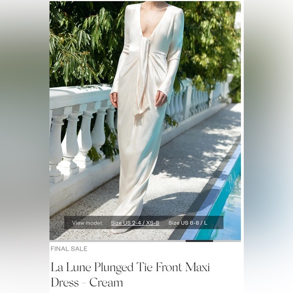 Shona Joy Dresses & Skirts - Shona Joy bridal maxi dress